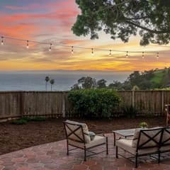 Hilltop Craftsman | 180° Ocean Views + Sunroom